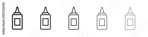 Glue icon vector, Symbol, logo illustrations