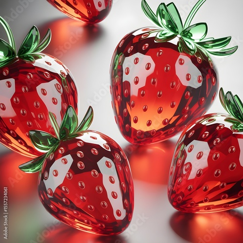 vector illustration of a strawberry