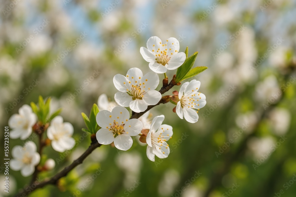 Stunning flowering of the apricot tree Stunning flowering of the apricot tree