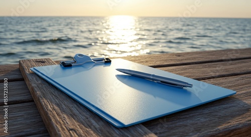 Fototapeta Naklejka Na Ścianę i Meble -  swimming pool in the morning