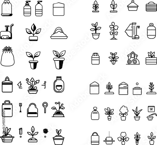 compost icon organic gardening soil fertilizer garden composting plant care nutrients compost bin natural eco-friendly garden symbol recycling organic matter green waste soil enrichme