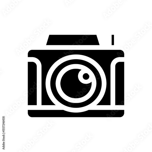 camera glyph icon