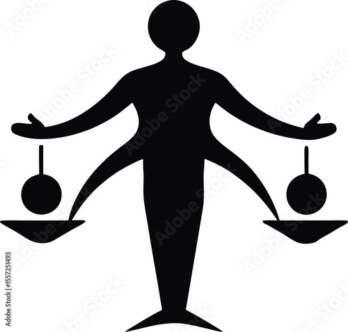 Justice, Balance, Equality Scales of Justice Icon