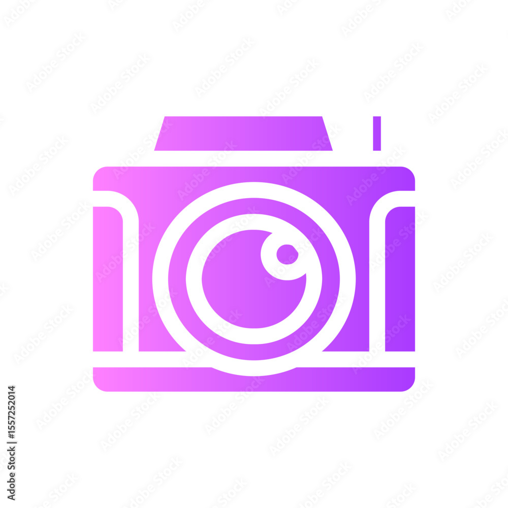 camera gradient icon camera gradient icon