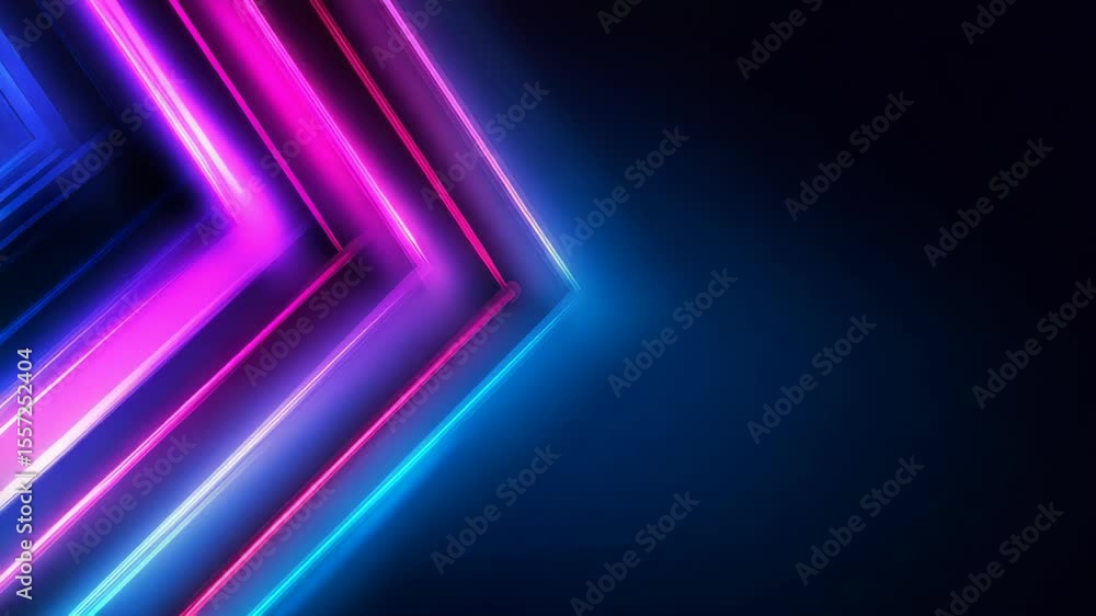 Neon Lines Abstract Neon Lines Abstract