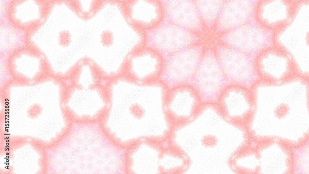 Obraz premium Abstract Radiant Burst with Soft Grain Texture, Symmetrical Glow Pattern in Psychedelic Style, Radiating Circular Abstract with Subtle Noise, Kaleidoscopic Starburst with Gradient Flow