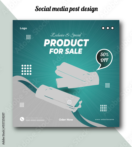 Exclusive and special pen drive product for sale social media post design template