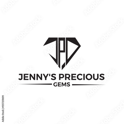 Elegant and classy jewelry logo design symbolizing luxury, sparkle, and timeless beauty. Perfect for jewelry stores, designers, and premium accessory brands seeking a refined image.
