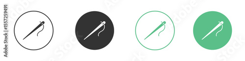 Needle icon vector, Symbol, logo illustrations