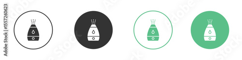 Humidifier icon Vector simple flat graphic illustration.