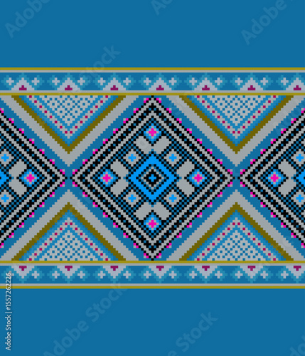 Illustration for Textile Print Vector Design 