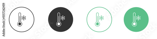 Cold icon Vector simple flat graphic illustration.