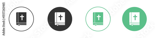 Bible icon vector, Symbol, logo illustrations