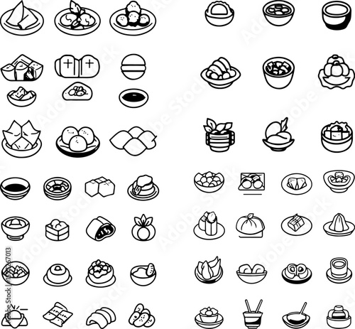 Wallpaper Mural wonton Chinese cuisine dumplings steamed wonton fried wonton wonton soup food icon food design savory wonton wrapper wonton filling food art wonton bowl wonton dish appetizer food sty Torontodigital.ca