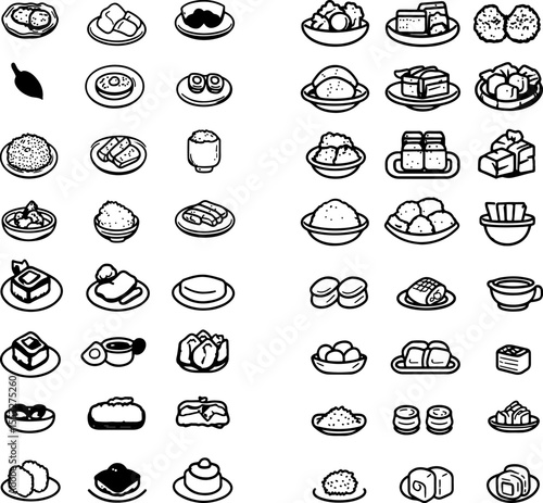 katsu Japanese cuisine breaded deep-fried food icon tonkatsu chicken katsu pork katsu food design crispy food art savory katsu dish food presentation food styling katsu plate food gar