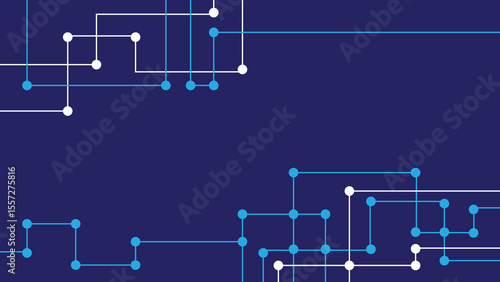 Simple Modern Hi Tech Background Colorful Lines Place for Text. Futuristic graphic design elements and resources vector art