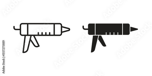 Sealants gun icon