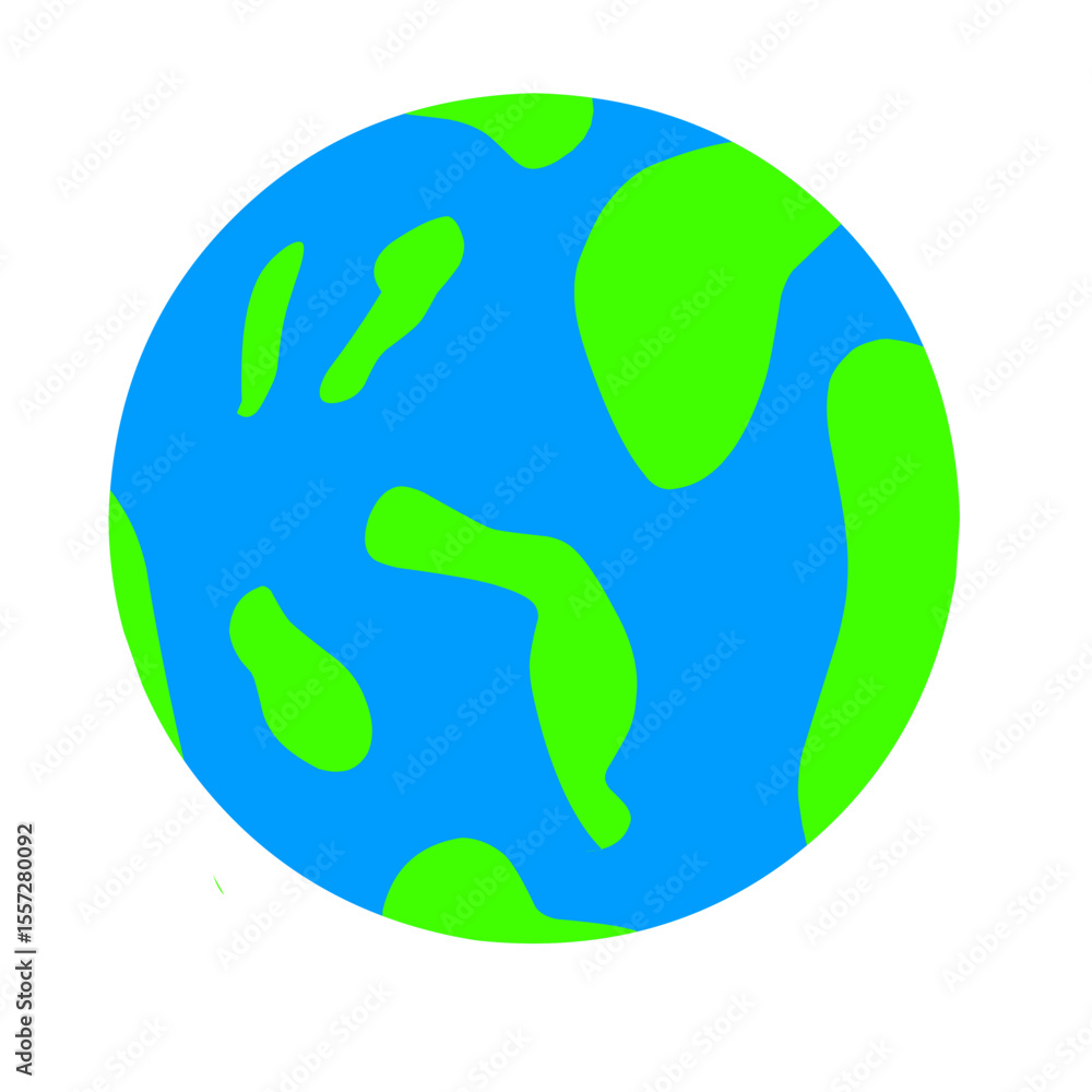 Obraz premium Earth planet vector