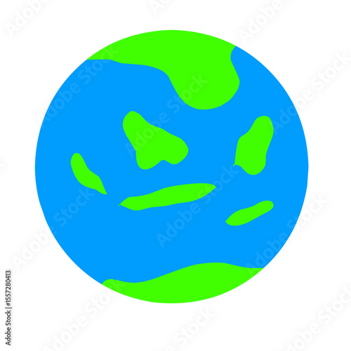 Earth planet vector