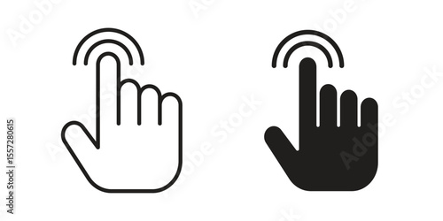 Finger control icon