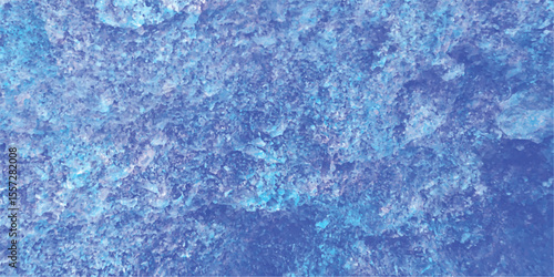 Abstract blue mosaic background texture with a pixelated gradient effect representing digital art with a rough and uneven surface for creative designs