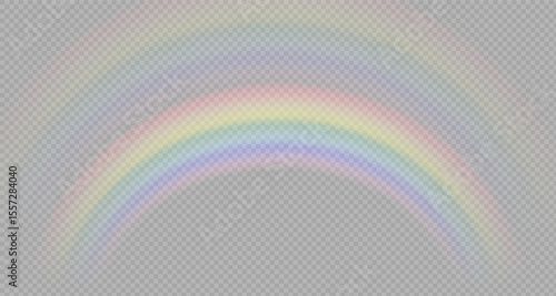 Rainbow icon, rainbow. Raindrops on transparent background. Rainbow shimmering on a transparent background. Downpour, hail rainy weather. png