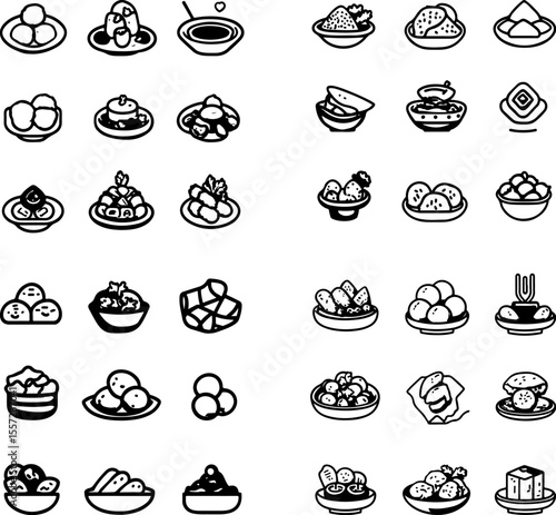pakora Indian cuisine savory food icon deep-fried crispy food design fritters food art chickpea flour food styling food presentation pakora dish food garnish traditional food pakora m