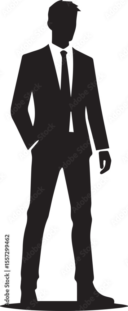 silhouette of a man, man vector icon, man logo vector full body silhouette of a man, man vector icon, man logo vector full body