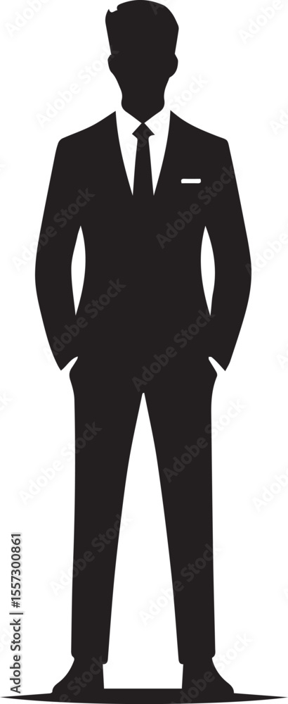 silhouette of a man, man vector icon, man logo vector full body silhouette of a man, man vector icon, man logo vector full body