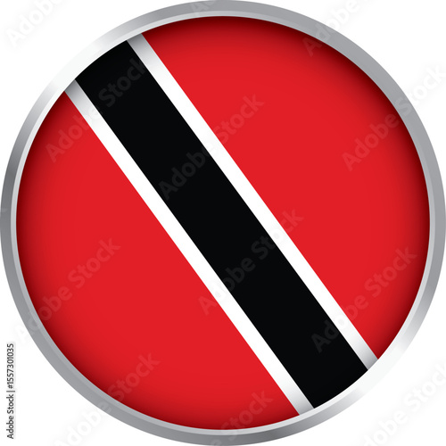 Free Download round icon of trinidad and tobago national flag with black diagonal stripe bordered by white on red field

 - GFXLoad