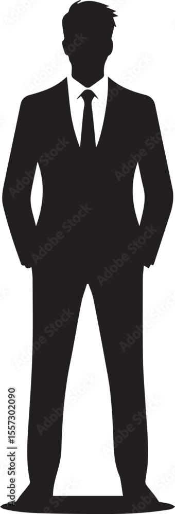 silhouette of a man, man vector icon, man logo vector full body silhouette of a man, man vector icon, man logo vector full body
