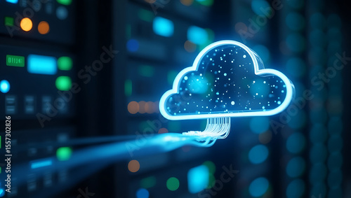 Cloud Computing A Photorealistic Glimpse into Data Storage