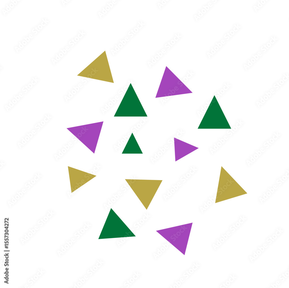 Colorful Triangle Shapes Colorful Triangle Shapes
