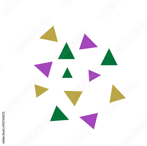 Free Download Colorful Triangle Shapes - GFXLoad