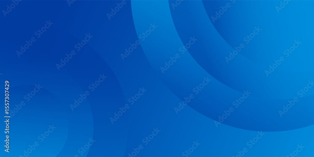 Obraz premium Abstract blue color background. Dynamic shapes composition. Vector illustration