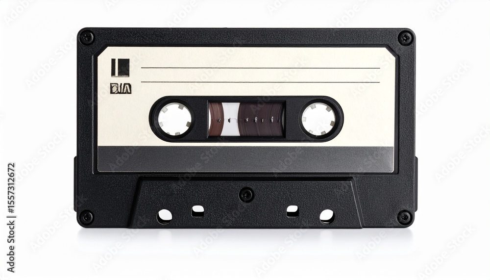 cassette tape isolated on white cassette tape isolated on white