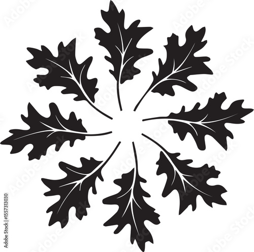 set of autumn leaves, fall leaves silhouette vector set, fall leaves silhouette vector illustration