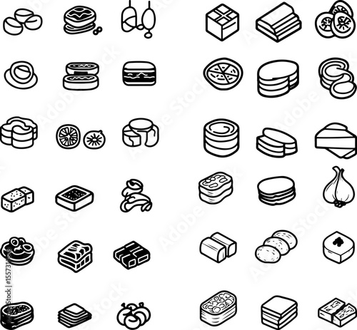 pancetta icons pancetta illustration pancetta vector Italian meat cured pancetta sliced pancetta rolled pancetta diced pancetta savory pancetta crispy pancetta gourmet pancetta artisa