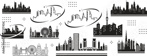 European Cities (All Buildings Are Complete and Moveable)