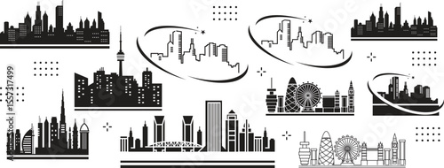 European Cities (All Buildings Are Complete and Moveable)