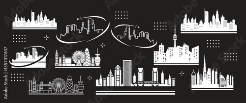 European Cities (All Buildings Are Complete and Moveable)