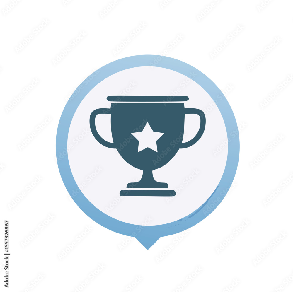 Trophy Star Icon Trophy Star Icon