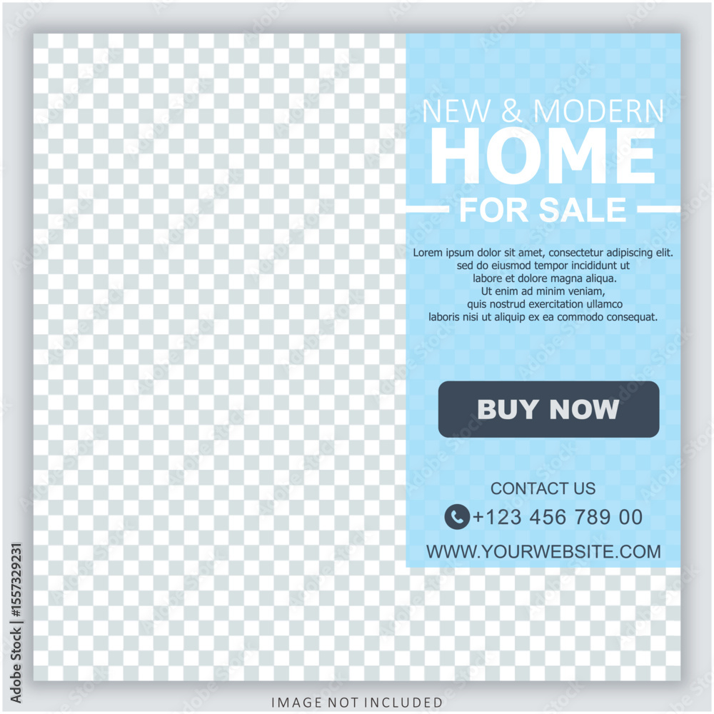 custom made wallpaper toronto digitalReal estate house social media post or square banner template