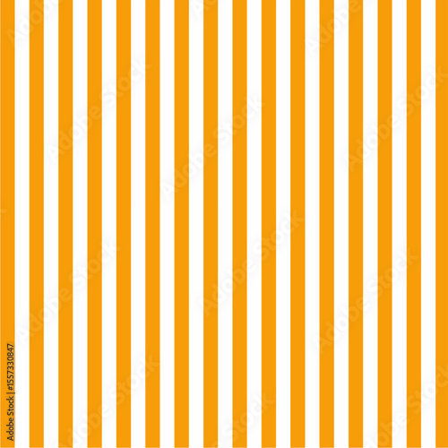 Stripe vertical seamless pattern with orange and white color. A bold and clean geometric background ideal for textiles, packaging, digital wallpapers, and holiday themes
