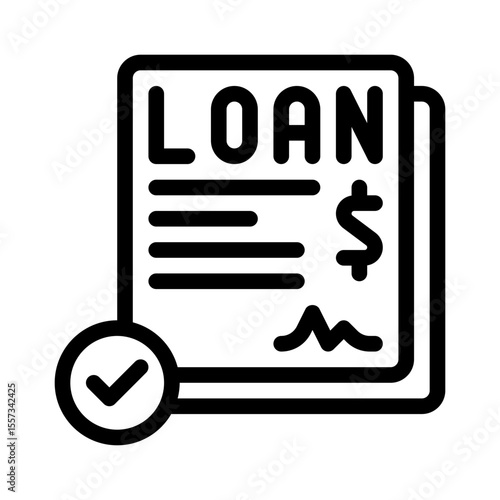 loan line icon