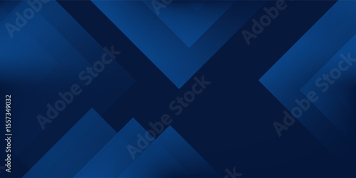 Abstract  navy blue silver abstract pattern background. Geometric shape. Line triangle angle fold polygon modern good simple art