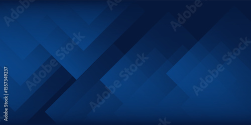 Abstract  navy blue silver abstract pattern background. Geometric shape. Line triangle angle fold polygon