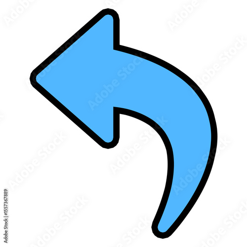 Free Download blue arrow icon - GFXLoad