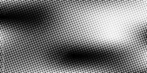 Halftone faded gradient texture. Grunge comic background. White and black sand noise wallpaper modern