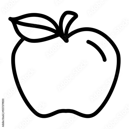apple fruit icon design